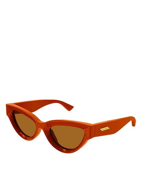 Bottega Veneta Edgy Cat Eye Injection Sunglasses, .